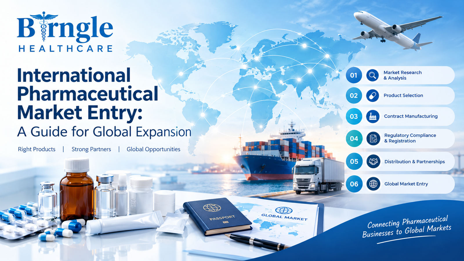 International Pharmaceutical Market Entry: A Guide for Global Expansion